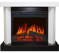 Каминокомплект Royal Flame Vancouver (белый/черный) портал и очаг jupiter fx new 64946516