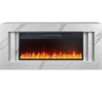 Каминокомплект Royal Flame Line разборный (white marble) портал и очаг vision 42 led 64954157