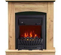 Каминокомплект Royal Flame Вarcelona std (дуб золотой/черный) разборный портал и очаг aspen black 64950009