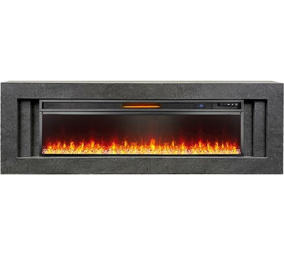 Каминокомплект Royal Flame Line разборный (dark grey) и vision 60 led 64954161