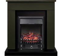 Каминокомплект Royal Flame Bergen std sft (темная олива) разборный портал и очаг fobos fx black 64952735