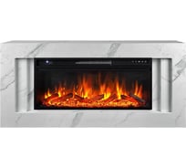 Каминокомплект Royal Flame Line разборный (white marble) портал и очаг vision 42 log led 64954158