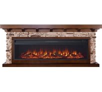 Каминокомплект Royal Flame Сhalet сланец (темный дуб) портал и очаг vision 60 log led 64948824