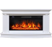 Каминокомплект Royal Flame Rome (белый) портал и очаг vision 42 log led 64949143