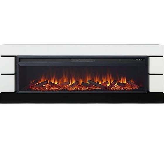 Каминокомплект Royal Flame Modern (белый, черный) портал и очаг vision 60 log led 64948832