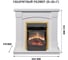 Каминокомплект Royal Flame Boston std (белый) портал и очаг majestic fx brass 64947174 3