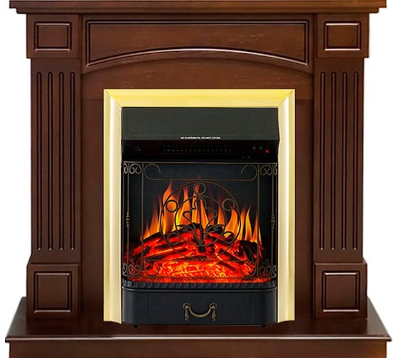 Каминокомплект Royal Flame Boston std (темный дуб) портал и очаг majestic fx brass 64947178