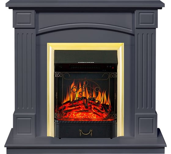 Каминокомплект Royal Flame Boston std (graphite grey) портал и очаг majestic fx brass 64950044