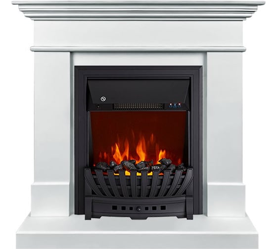 Каминокомплект Royal Flame Сalifornia std sft (белый) разборный портал и очаг aspen black 64953303