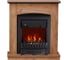 Каминокомплект Royal Flame Вarcelona std (табачный дуб/черный) разборный портал и очаг aspen black 64949735 1
