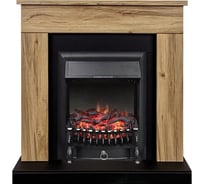 Каминокомплект Royal Flame Bergen std (дуб галифакс) разборный портал и очаг fobos fx black 64952744