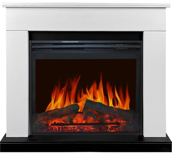 Каминокомплект Royal Flame Bergen sft (белый/черный) разборный портал и очаг jupiter fx n black 64952751 1