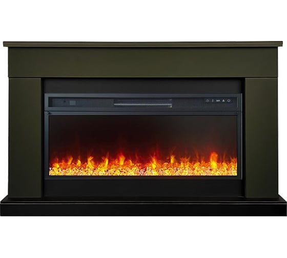 Каминокомплект Royal Flame Bergen sft (темная олива) разборный портал и очаг vision 42 led 64952673 1