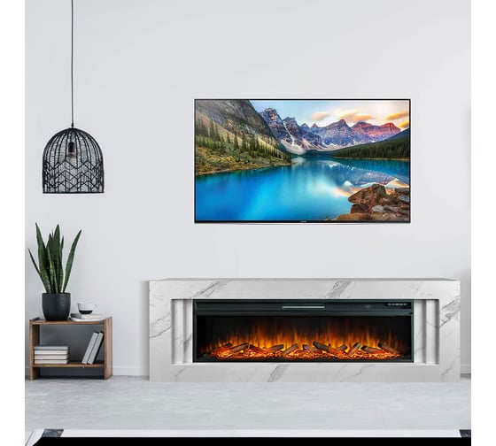 Каминокомплект Royal Flame Line разборный sft (white marble) портал и очаг vision 60 log led 64954150