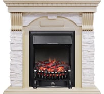 Каминокомплект Royal Flame Dublin арочный сланец крем.(слоновая кость) портал и очаг fobos fx black 64948585