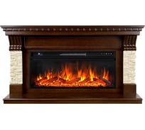 Каминокомплект Royal Flame Denver (темный дуб) портал и очаг vision 42 log led 64947195