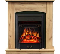 Каминокомплект Royal Flame Вarcelona std (дуб золотой/черный) разборный портал и очаг majestic fx black 64950016