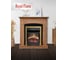 Каминокомплект Royal Flame Вarcelona std (табачный дуб/черный) разборный портал и очаг fobos fx brass 64949739 9