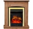 Каминокомплект Royal Flame Вarcelona std (табачный дуб/черный) разборный портал и очаг majestic fx brass 64949743 1