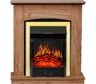 Каминокомплект Royal Flame Вarcelona std (табачный дуб/черный) разборный портал и очаг majestic fx brass 64949743