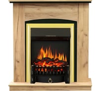 Каминокомплект Royal Flame Вarcelona std (дуб золотой/черный) разборный портал и очаг fobos fx brass 64950013