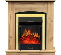 Каминокомплект Royal Flame Вarcelona std (дуб золотой/черный) разборный портал и очаг majestic fx brass 64950017