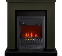 Каминокомплект Royal Flame Bergen std sft (темная олива) разборный портал и очаг aspen black 64952732
