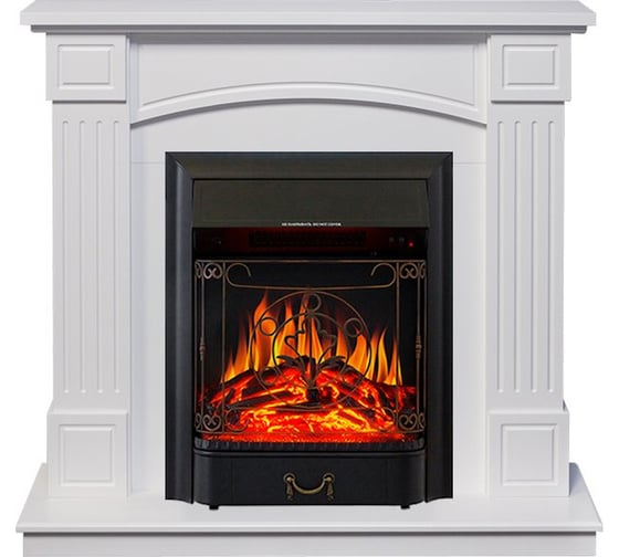 Каминокомплект Royal Flame Boston std (белый) портал и очаг majestic fx black 64947173