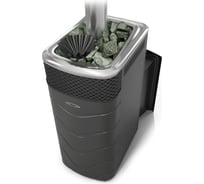 Банная печь ТМФ Гейзер XXL 2017 Inox Витра ЗК антрацит 34601