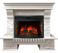 Каминокомплект Royal Flame pierre luxe сланец белый портал и очаг dioramic 25 fx 64946494