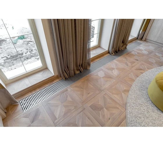 Конвектор КЗТО Бриз 300x80x1600 2то Конц прав