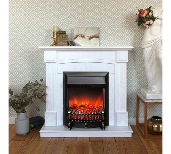 Каминокомплект RealFlame ANDREA STD/EUG WT FOBOS 10018041