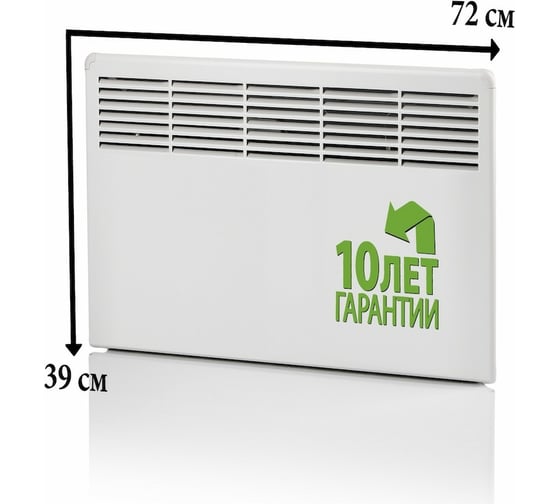 Конвектор Ensto FinnHeat, эл.термост, вилка, 750Вт EPHBE07PR