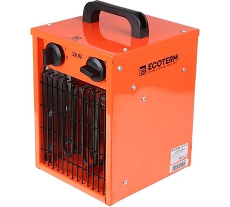 Нагреватель воздуха электрический ECOTERM EHC-02/1E