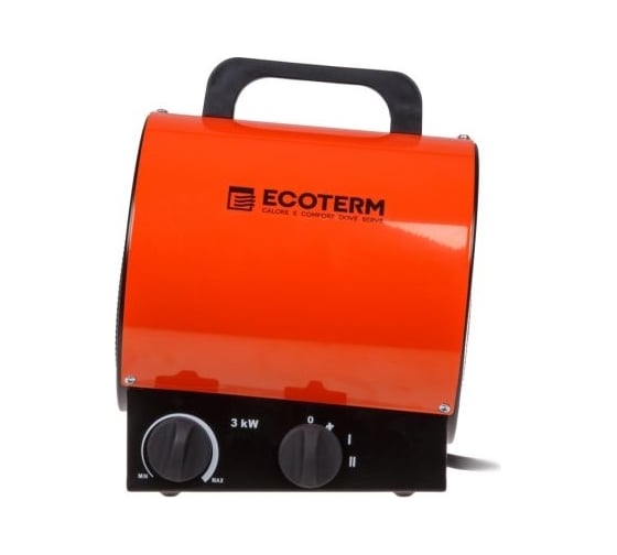 Нагреватель воздуха электрический ECOTERM EHR-03/1E