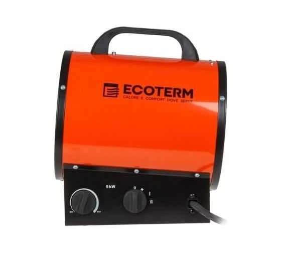 Нагреватель воздуха электрический ECOTERM EHR-05/3E