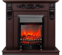 Каминокомплект RealFlame DOMINICA STD/EUG DN + FOBOS BL с пультом 10016126