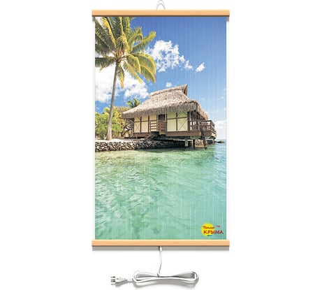 Гибкий обогреватель на стену Тепло Крыма Бунгало 400 Ват ЭО 448/2 К 159