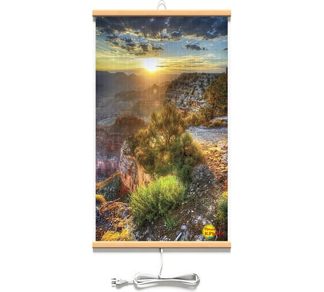 Гибкий обогреватель на стену Тепло Крыма Горы 400Вт ЭО 448/2 К 170