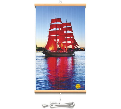 Гибкий обогреватель на стену Тепло Крыма Алые Паруса 400Вт ЭО 448/2 К 2001