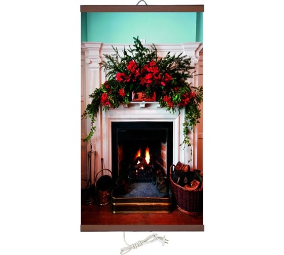 Гибкий обогреватель на стену Тепло Крыма Камин ЭО 448/2 к 185 1