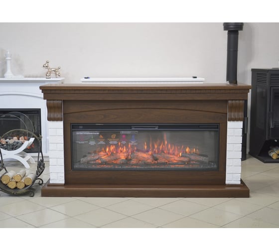Каминокоплект InterFlame Ирландия (Freespace 50) c Freespace 50 орех