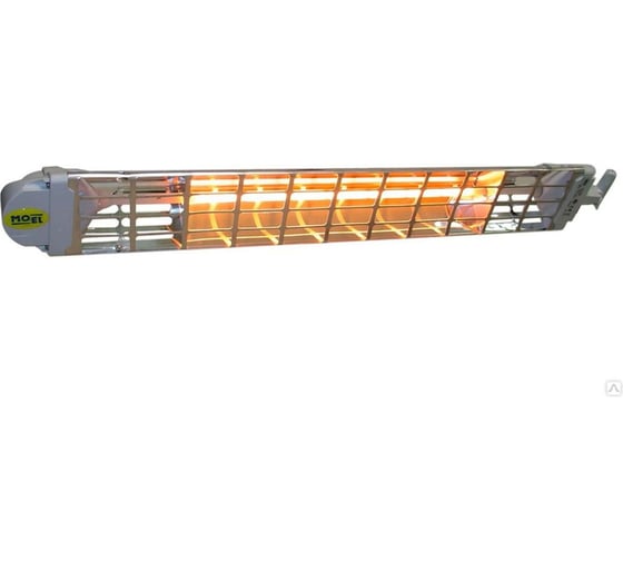 Инфракрасный обогреватель MO-EL Fiore, 1,2 кВт, серый IP65 766C