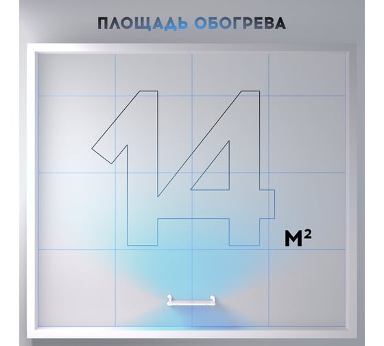 Обогреватель для дома настенный/напольный TITAN electronics TELHI001