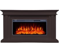 Каминокомплект InterFlame Элегант Ареал40 темный дуб Элеганс с FREESPACE40 темный дуб