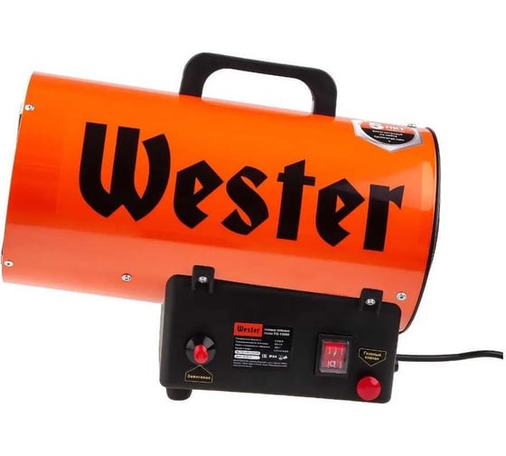Газовая тепловая пушка WESTER TG-12000 12 кВт, 320 м3/ч, 0.73 кг/ч, 125 м2 615345