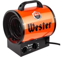 Тепловентилятор электрический WESTER TB-5000 5 кВт, 400 м3/ч, 45 м2, 4.8 кг 615365