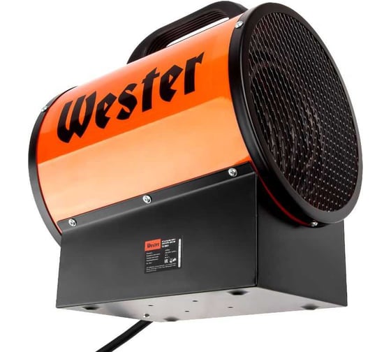 Тепловентилятор электрический WESTER TB-5000 5 кВт, 400 м3/ч, 45 м2, 4.8 кг 615365