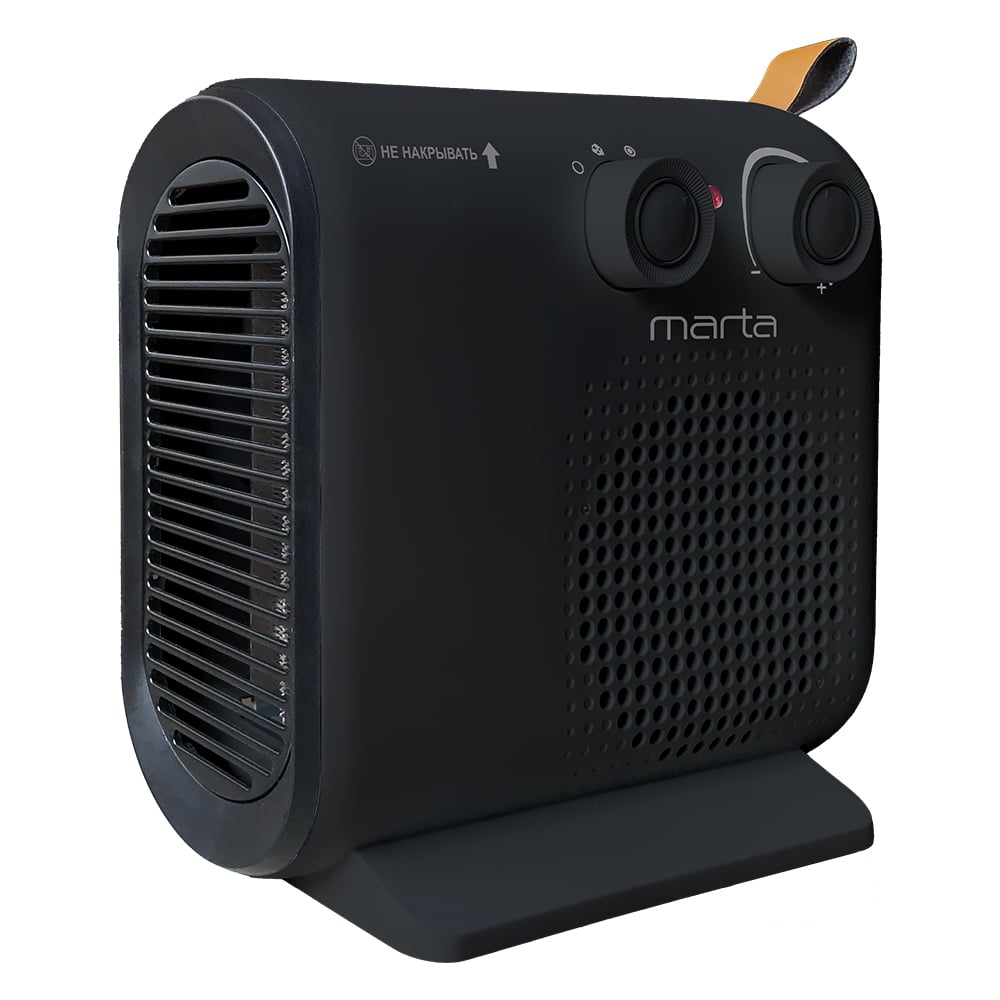 Тепловентилятор MARTA MT-FH2529A черный 41665 - выгодная цена, отзывы ...