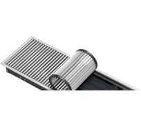 Встраиваемый конвектор TECHNO Usual KVZ 250-85-1100 с решеткой RRAp RH04001300КR